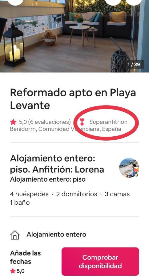 Playa Levante, Recien Reformado Benidorm Buitenkant foto